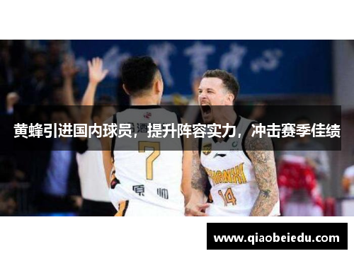 黄蜂引进国内球员，提升阵容实力，冲击赛季佳绩